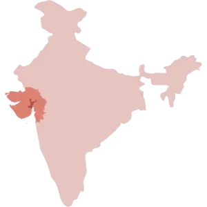 Ahmedabad city map of gujarat