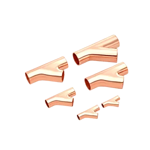 Copper Y  <br> Fitting